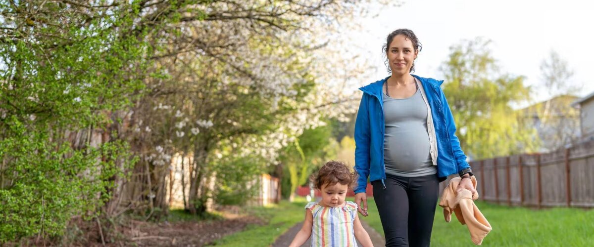 pregnancy walking full